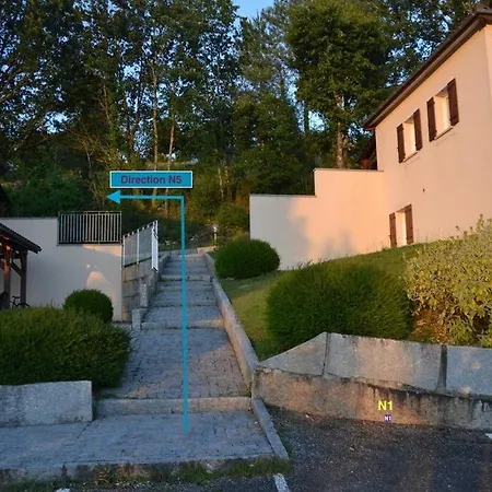 Le N5 Des Hauts De Sarlat Apt Duplex Clim, Piscine, Parking Exterior foto